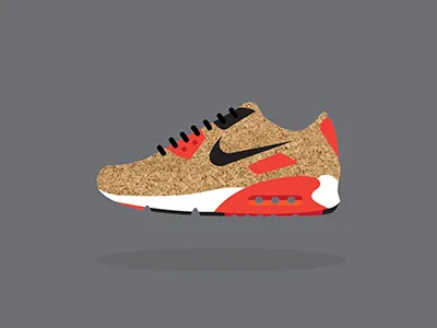Sneakons Air Max 90 "Cork" air max design illustration nike shoe sneaker sneakons
