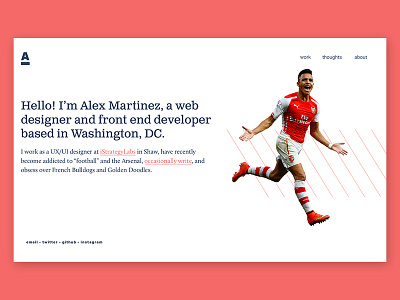 Portfolio 2015 - Working arsenal personal site portfolio