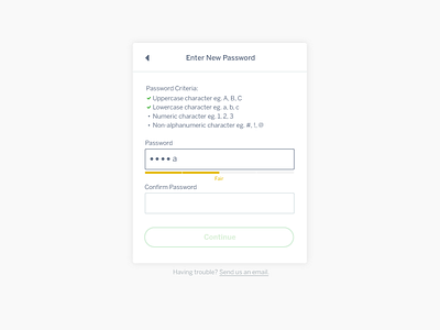 Password Flow Rebound