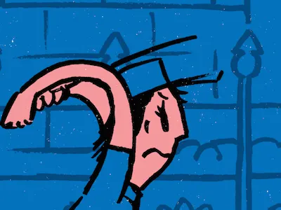 C'mere! character feathered fiend illustration keeper running series texture