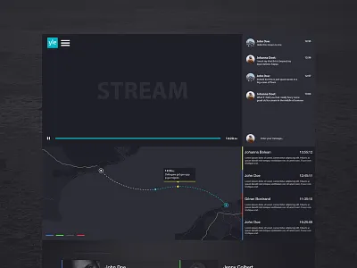 Yle Project Enkel Biljett till Europa animated chat live map stream streaming webdesign