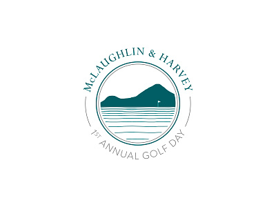 Golf Day - WIP brand golf identity logo marque scotland sport
