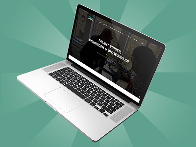 Website DOEN bold bright webdesign wordpress