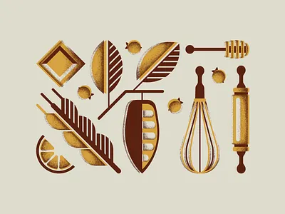 How to make chocolate berries cacao chocolate honey ingredients lemon rolling pin wheat whisk