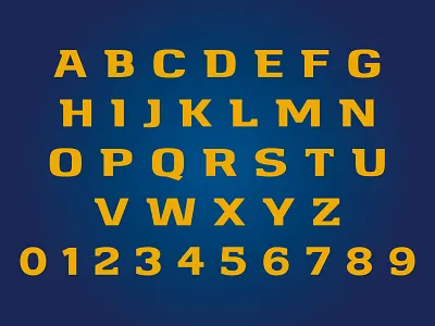 Texas A&M University-Commerce Athletic Font custom font custom type design font football hand drawn hand lettering lettering lion typography
