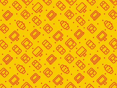 Electronics Pattern apple desktop electronics icon icons mobile outline icons outline pattern pattern seamless watch