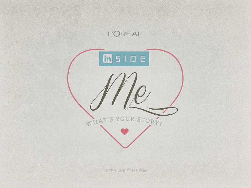 L'Oreal INside Me - LinkedIN Campaign animation campaign css insideme linkedin logo loreal svg vector whatsyourstory