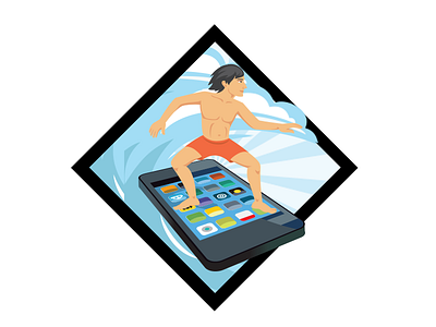 Websurf badge application gnctrkcll gnçtrkcll mobile mobileapp mobilebadge scroll surf websurf