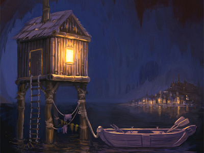 Seeking Daylight book cover fantasy illustration