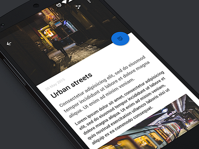 Article UI (Android) android app reader ui