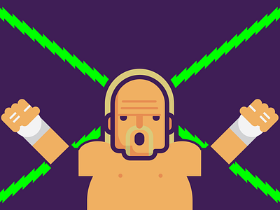 Cerebral Assassin design hhh illustration triple h vector wrestler wwe