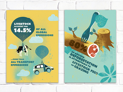 Flexitarian Bristol environment flexitarian illustration infographic texture