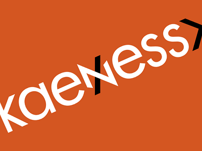 Kaeness branding identity logo