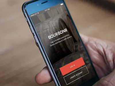 App: Bourbonr android app iphone ui