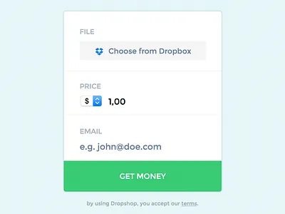 Dropshop buy dropbox dropshop files payment sell shop