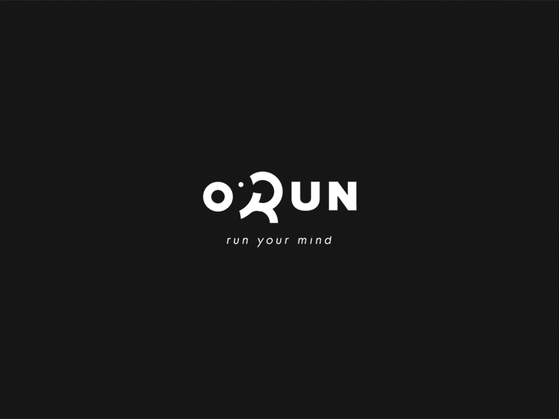 O'RUN — WIP Animation logo animation design effect gif glitch identity logo motion orun run running