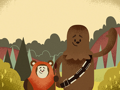 Bro's Before Solos disney illustrate illustration star wars wdw