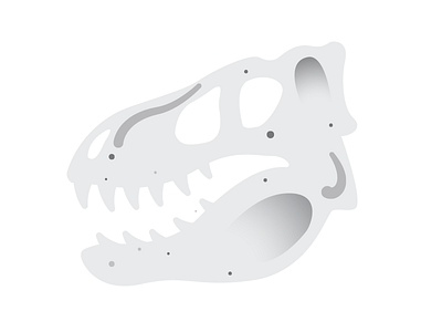 Rex bones dinosaur epic fossil icon icons illustration jurassic jurassic park raptor skull t rex