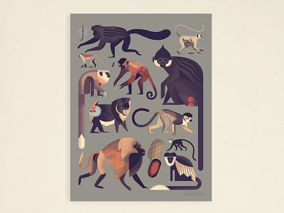 Mad About Monkeys Competition #4 monkeys print