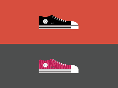 Shoes all star converse illustration illustrator shoe