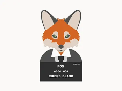 Fox Portrait creative design fox illustrator portrait vector