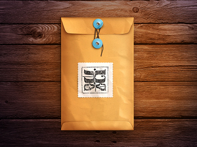 Package envelope icon illustration mail package