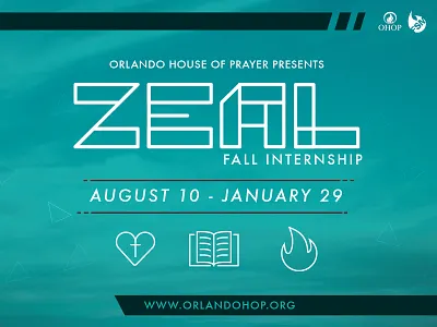 Zeal Internship church icons internship logo ministry ohop wordmark zeal