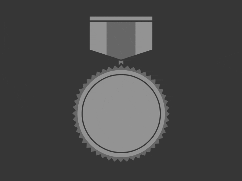 Awards Medal active animation app awards medal motion pendant trophy workout