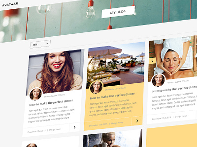 Beautiful blog avathemes beautiful blog bold clean modern new theme themeforest