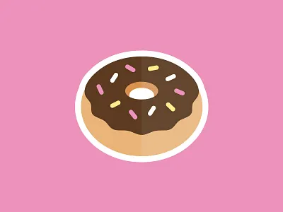 Donut baked bakery donut donut day dunkin food frosted illustration pastry pink vector