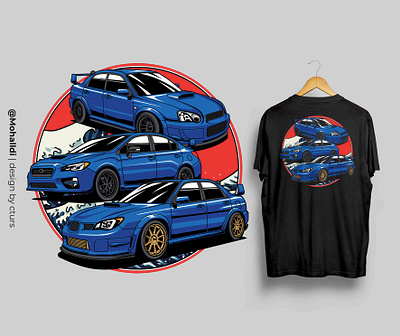 Subaru Generation car tshirt