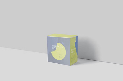 Package Box Mockup - Slim Square box box mockup cosmetic creme electronic flat food makeup mockup package package box mockup package box mockup slim square packaging print showcase slim square texture