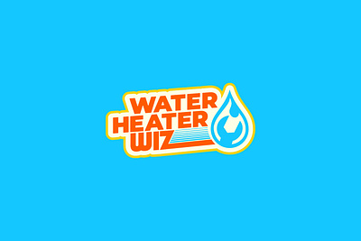 Water Heater Wiz // Logo Lockup brand brand design brand designer brand identity brand identity design branding home industrial logo logo design logo designer repair water heater