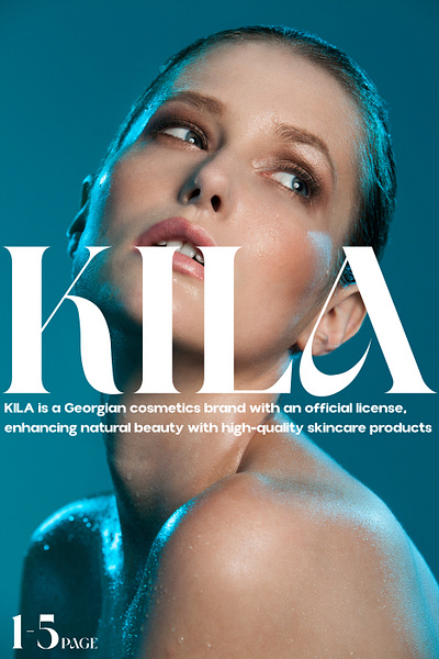 KILA - a natural cosmetics brand brand branding design graphic design illustration logo posters