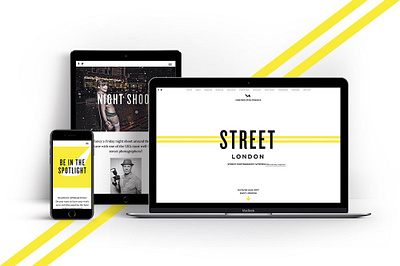 Street London - Photography Symposium branding design graphic design motion graphics typography ui ux website