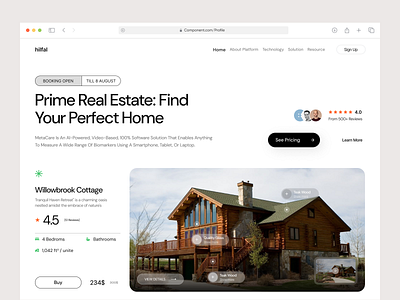 Real Estate Design Exploration graphic design home rental platform house rental ui landing page design luxury homes ui modern web design property finder app property listing property management ui real estate real estate app real estate dashboard real estate landing page real estate marketplace real estate website website