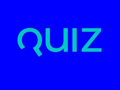 Quiz Wordmark branding design illustration logo design logocombination logodesign logogram logotype motion graphics motion logo negativespace quiz wordmark