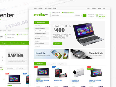 Media Center Preview. Large Preview best drupal themes drupal drupal themes free drupal template premium drupal theme