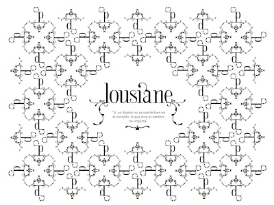 Lousiane Typography artnouveau freefont lousinae