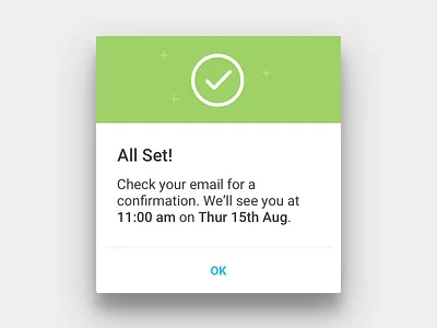 Material Design Dialogs for Hailo android design dialog dialogs hailo material pop up