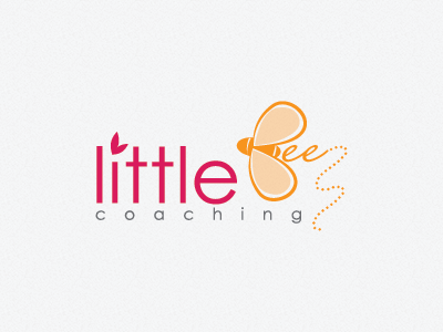 Little Bee Exclusive logo almanden b bee coaching crown flying honey letter b logo natural queen bee whimsical