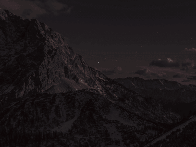 wonderpeak motion ae after effects animation gif logo loop motion mountain peak