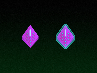 Enemy #2 - Now with FORCEFIELD game art space shooter