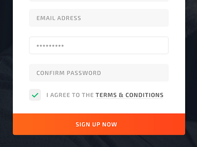 sign up ui button forms layout sign ui up web webdesign