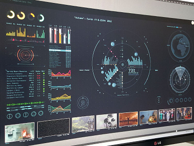 Futuristic GUI for Scifi Short black colors data dataviz gui hud minimal scifi ui