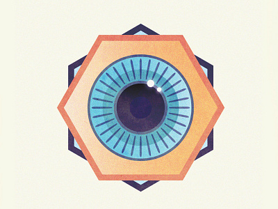 Eye eye illustration illustrator see texture vector