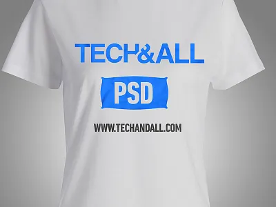 Female T Shirt Mockup PSD downloads female freebie freebies mockup psd tshirt