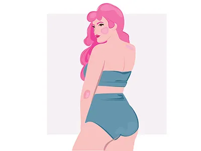 Bikini Ready bikini character design concept art fashion hot illustration plus size summer