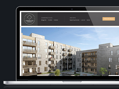 Gamborgsplass.no adaptive black design development graphic gray responsive web web design