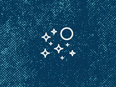 Exterior icon set °1 blue design exterior flat icon icon design moon night sky stars texture